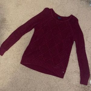 American Eagle Maroon Sweater